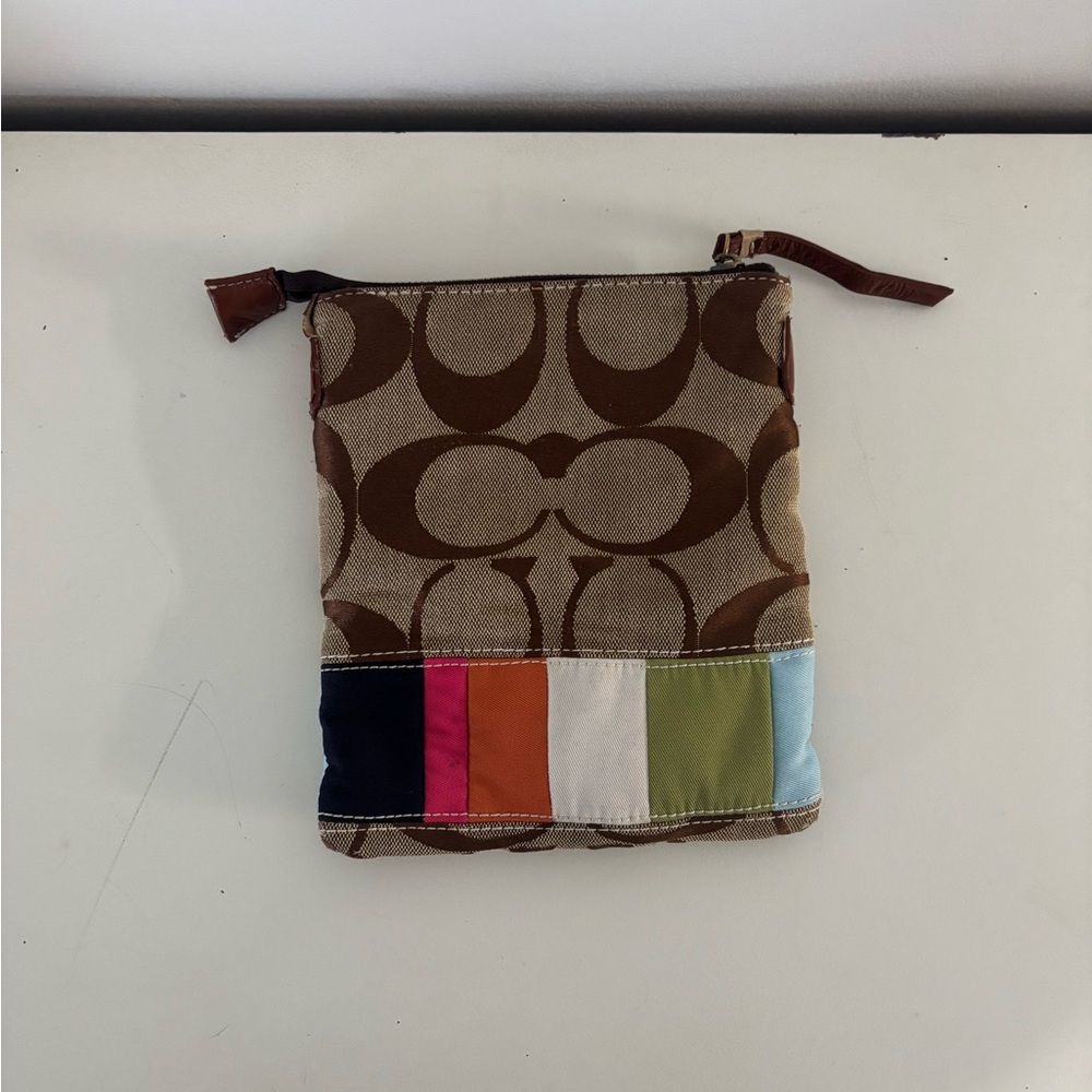 Coach Multicolor Patterned Pouch - image 1